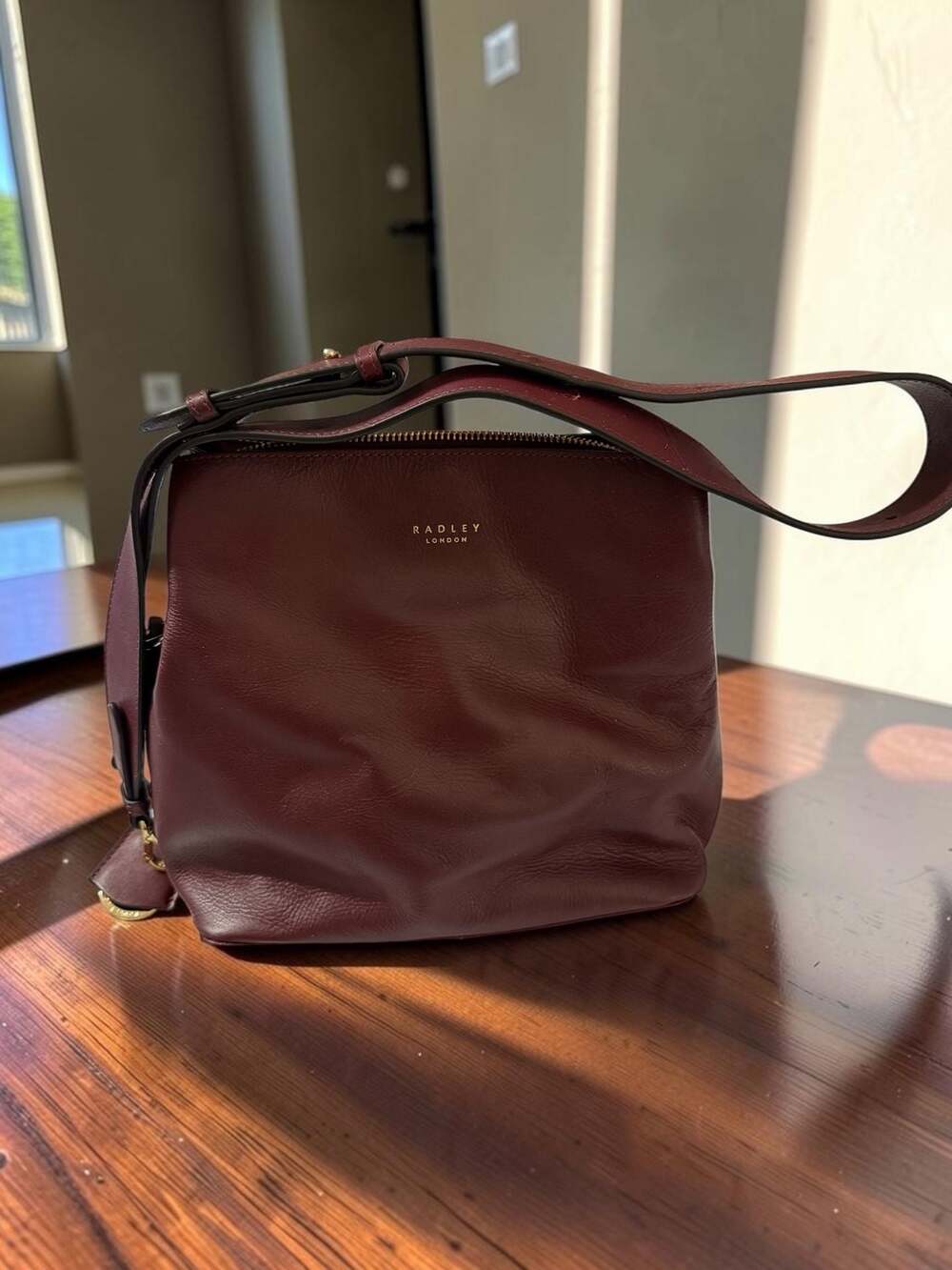 Radley London Dukes Place Medium Compartment Leather Crossbody Bag
